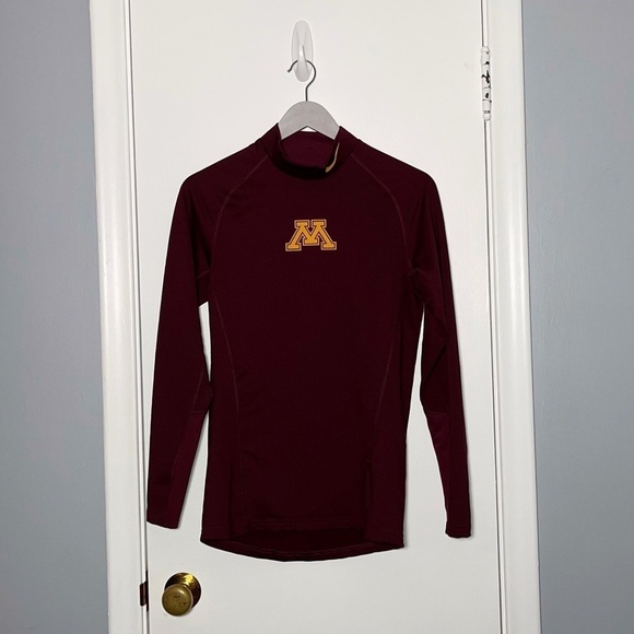 Minnesota Gophers Nike Base Layer Turtleneck - Picture 1 of 5